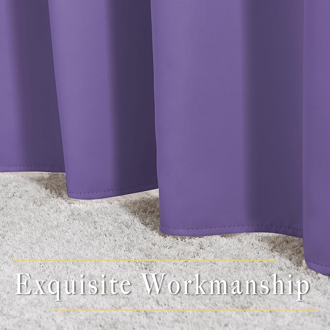 NICETOWN Bedroom Blackout Curtains Panels - Image 6