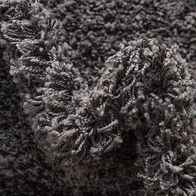 Unique Loom Solid Shag Collection Area Rug - Image 7
