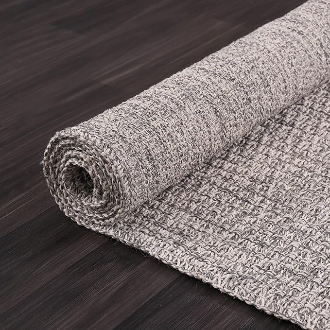 Easy Jute Rug 4x6 Indoor Outdoor Natural Rugs Solid Fiber Rug Woven Area Rug - Image 5