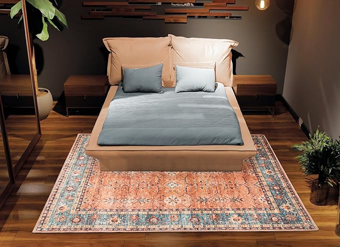 Bloom Rugs Washable Non-Slip 4' x 6' Rug - Image 8