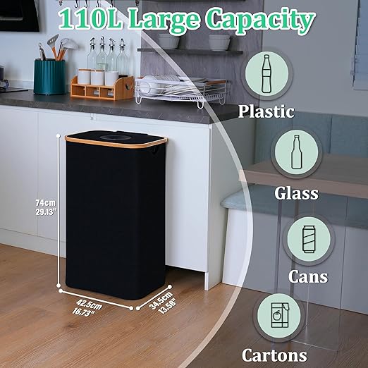 iEGrow 29 Gallons Recycling Bins - Image 3