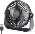 TriPole USB Desk Fan Portable Mini Fan Powerful 3 Speeds Wind Personal Desktop by TriPole