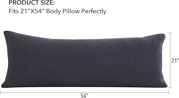 Oubonun 100% Jersey Cotton Body Pillow Cover - Image 6