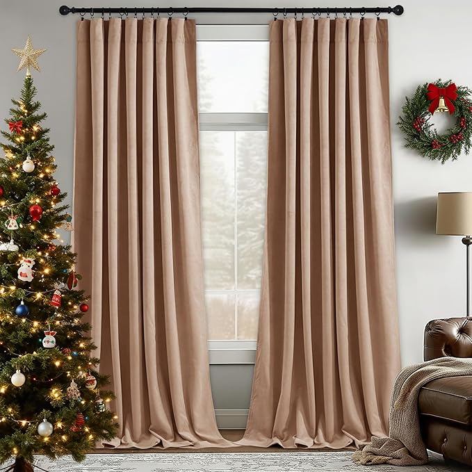 StangH Nursery Sunlight Blush Curtains by StangH