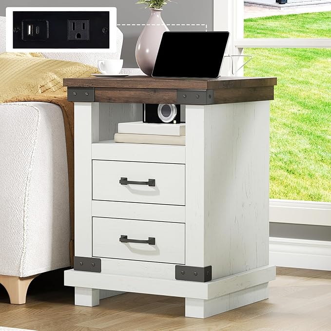 AMERLIFE Farmhouse Nightstand by AMERLIFE
