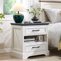 ACCOHOHO 24" Farmhouse Nightstand by ACCOHOHO