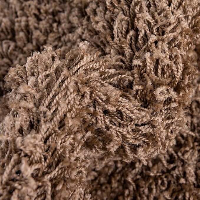 Unique Loom Solid Shag Collection Area Rug - Image 7
