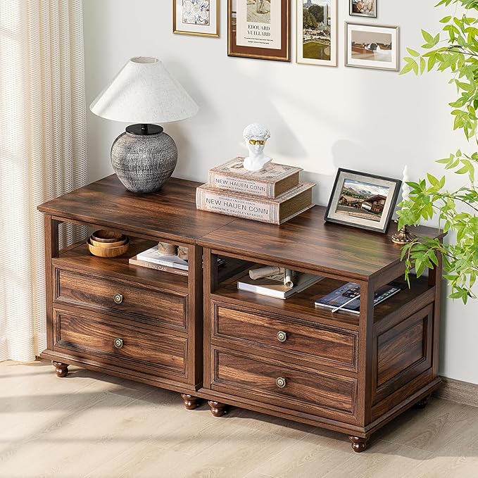 Joaxswe Farmhouse Nightstand - Image 8