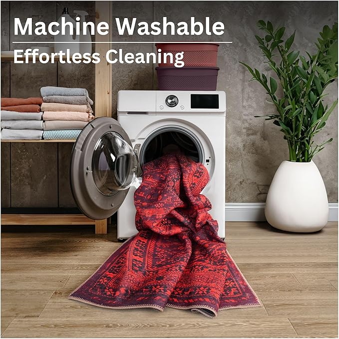 Bloom Rugs Washable Non-Slip 8' x 10' Rug - Image 9