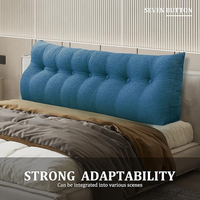 homecozy Wedge Headboard Pillow Dorm Room Reading Pillow Back Support - Image 5