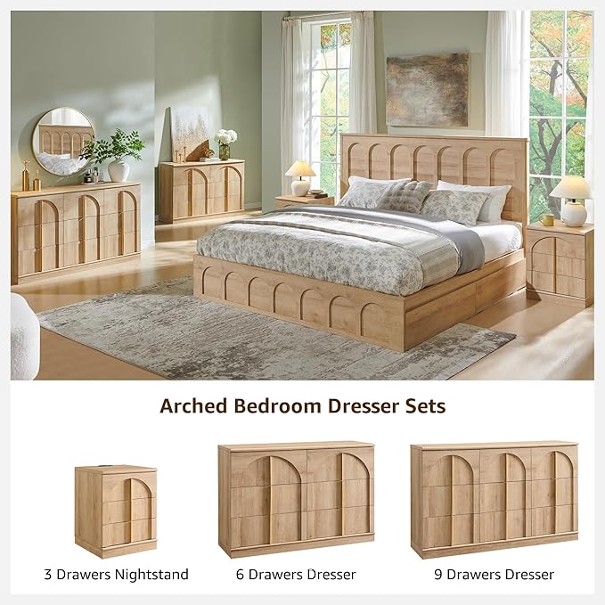 ACCOHOHO Queen Size Bed Frame Modern - Image 7