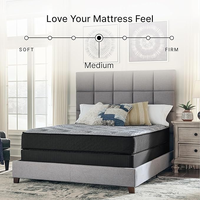 Signature Design by Ashley Full Size Comfort Plus 10 Inch Hybrid Mattress - Image 4