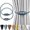 Nieffeiy Magnetic Curtain Tiebacks Outdoor Curtain Tie Backs Rope Decorative by CurtianTiebacks