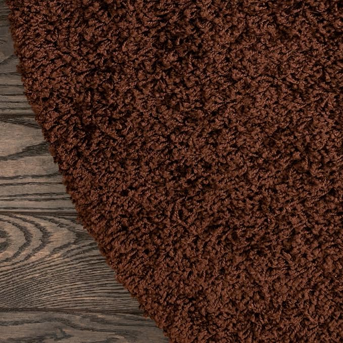 Unique Loom Solid Shag Collection Area Rug - Image 12