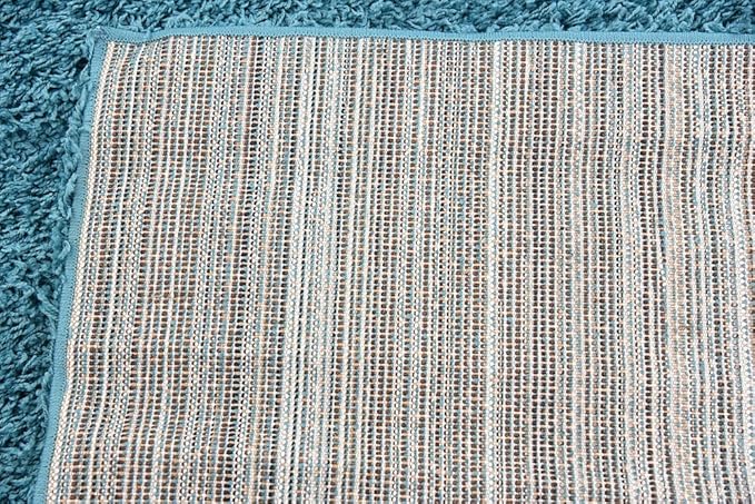 Unique Loom Solid Shag Collection Area Rug - Image 15