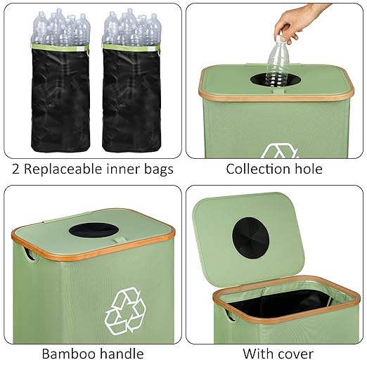 iEGrow 29 Gallons Recycling Bins - Image 2