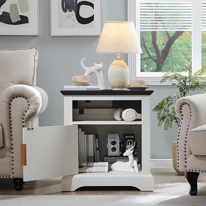 22" Large Fluted Nightstand - Image 5
