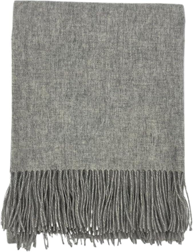 Alashan Cashmere Blend Ripple Finish Woven Throw - Image 2