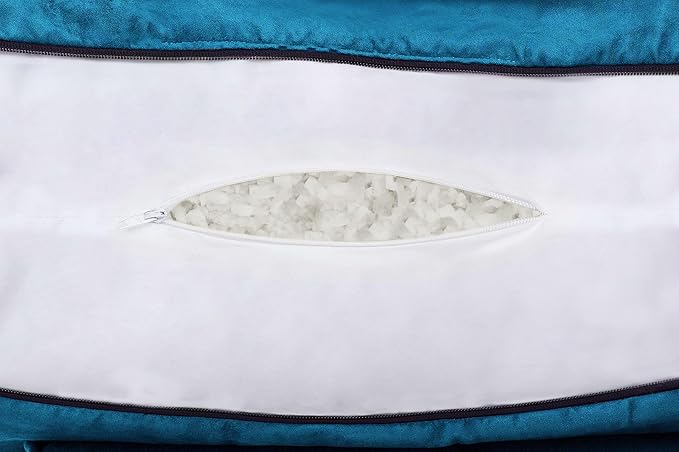 Husband Pillow Aspen Rodeo Blue, Reading Pillow Bed Rest Chair, Two-Sided - Image 7