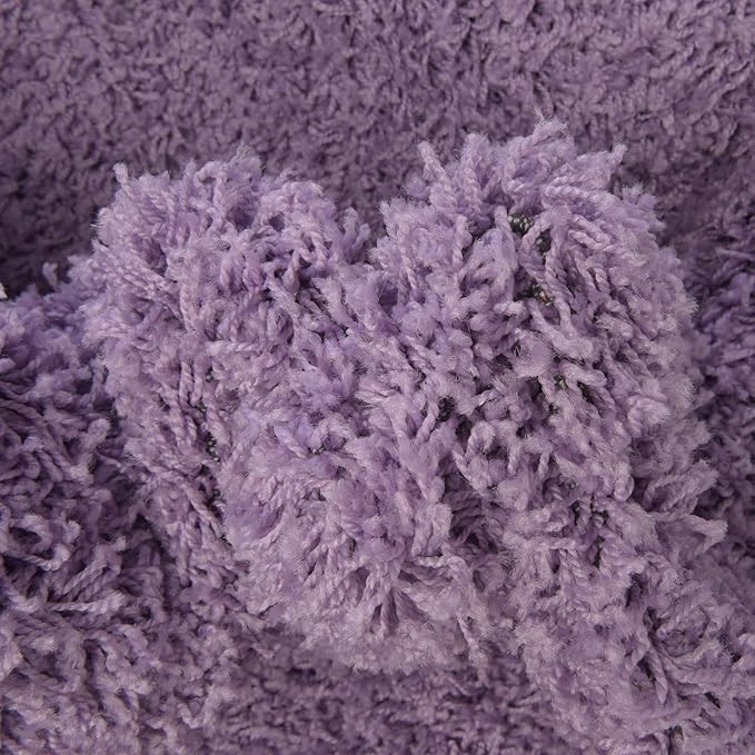 Unique Loom Solid Shag Collection Area Rug - Image 8
