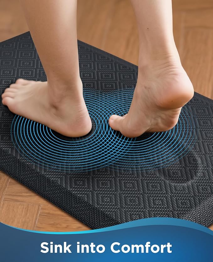 Ophanie Kitchen Mats for Floor, 3/4 Inch Thick Kitchen Rugs, Waterproof - Image 2