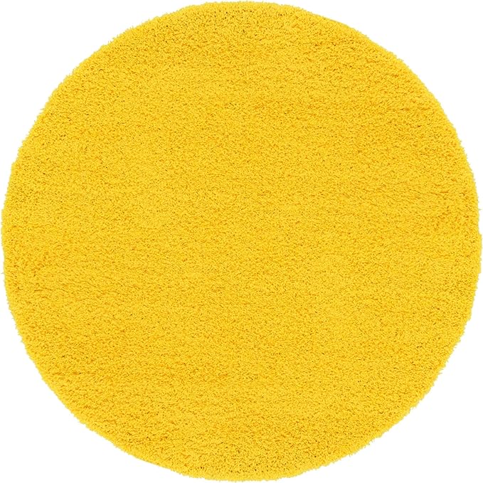 Unique Loom Solid Shag Collection Area Rug - Image 10