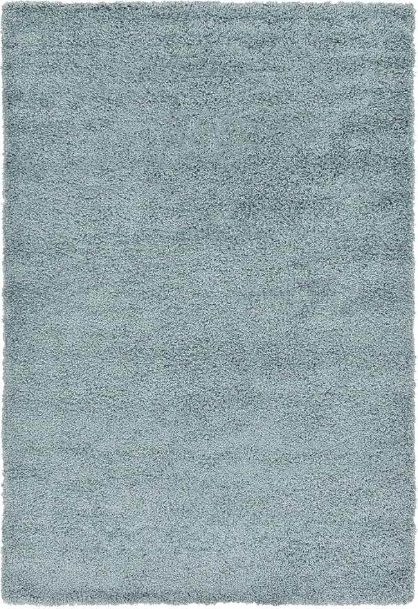 Unique Loom Solid Shag Collection Area Rug - Image 3