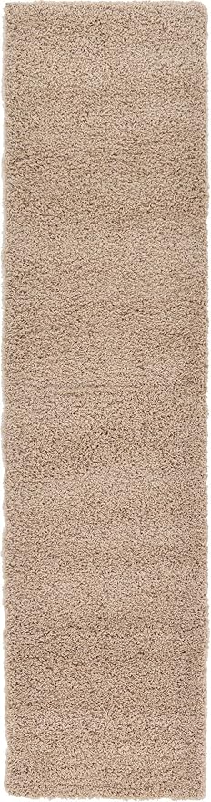 Unique Loom Solid Shag Collection Area Rug - Image 3
