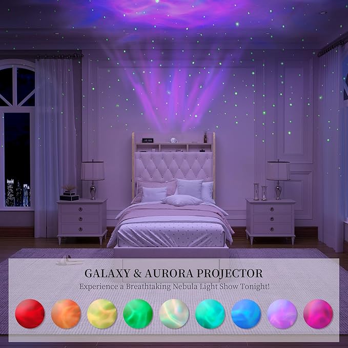 Twin LED Bed Frame with Storage Drawer, Velvet Upholstered Platform Beds with - Image 4