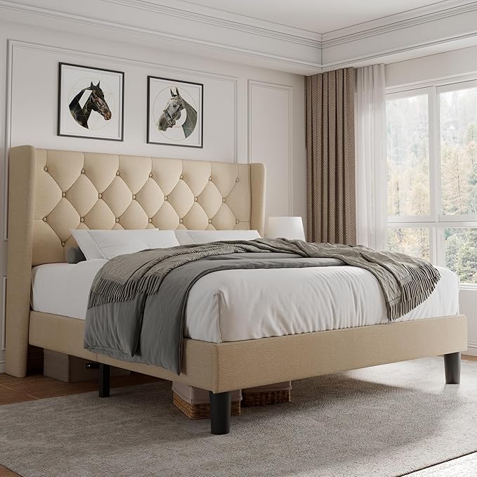 iPormis Full Size Platform Bed Frame by iPomis