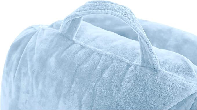 Husband Pillow Medium Sky Blue, Backrest - Image 9