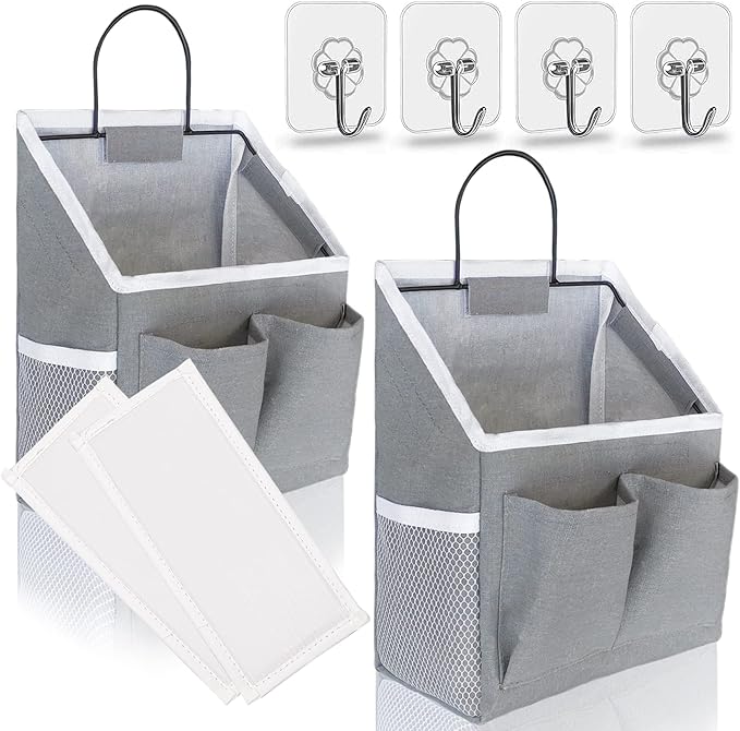Kanrichu 2pcs Small Wall Hanging Baskets by KANRICHU