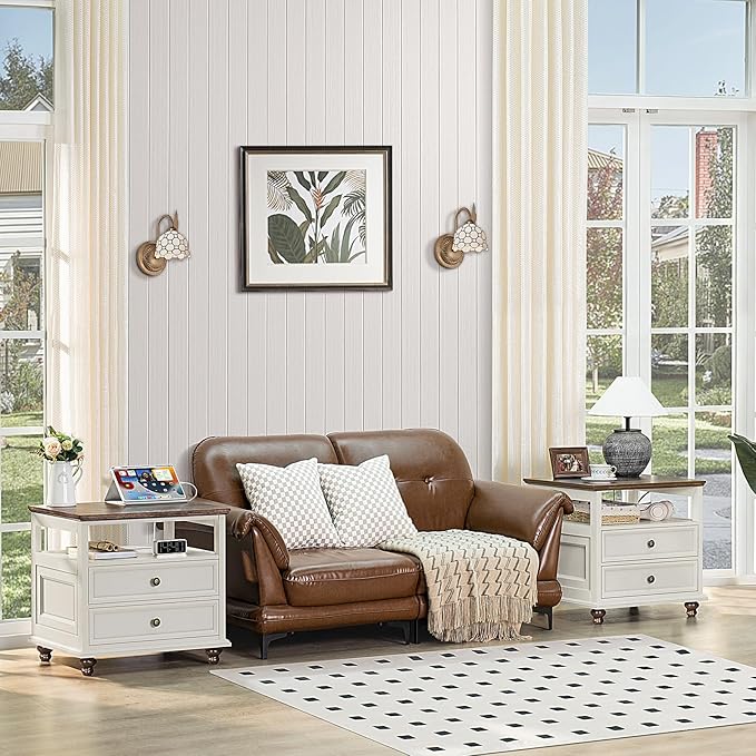 Joaxswe Farmhouse Nightstand - Image 5