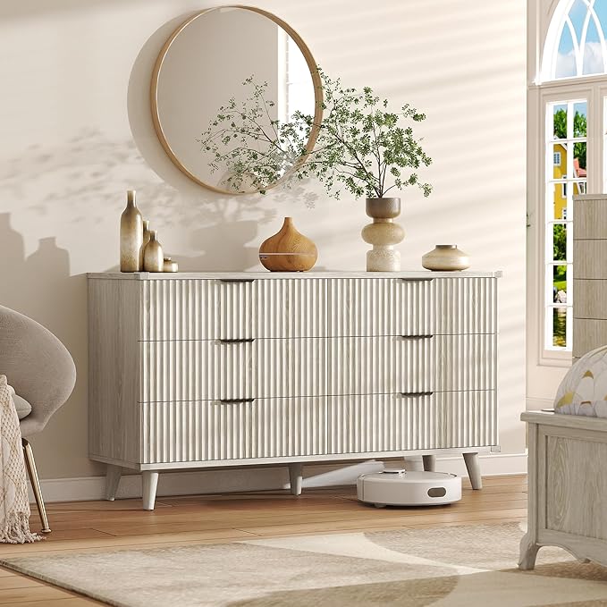 Lulive Wood Dresser for Bedroom by Lulive