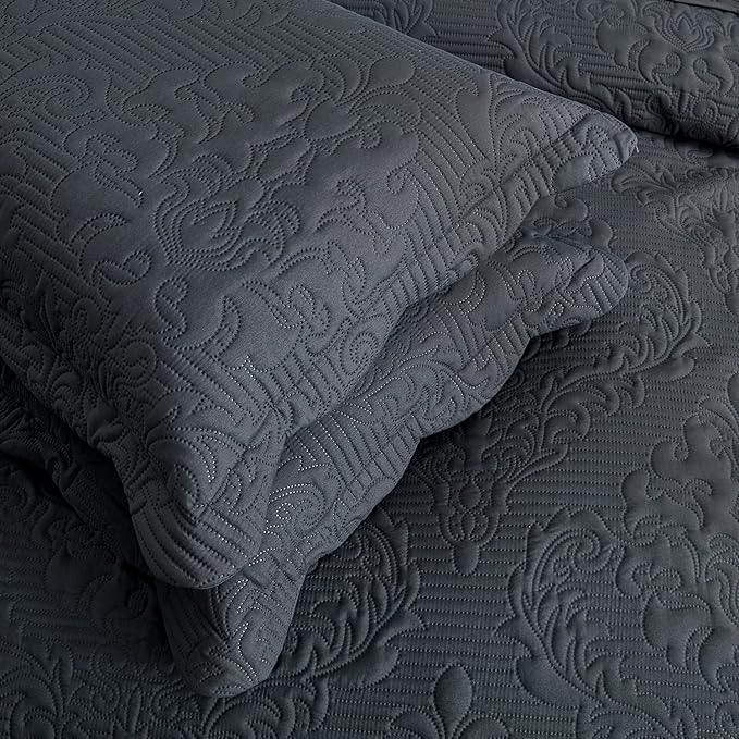CHIXIN Bedspread Coverlet Quilt Set Full Size - Image 8