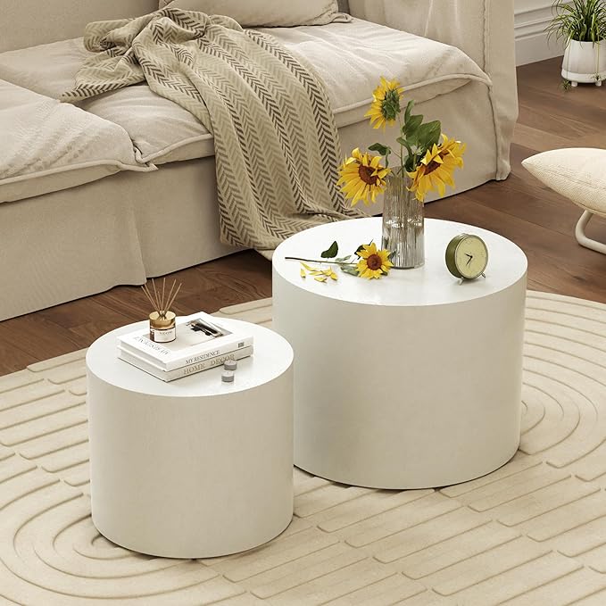 Nesting Coffee Table Set of 2 - Image 7