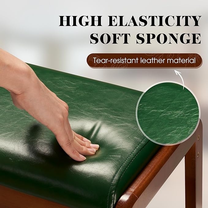HABUTWAY Solid Wood Shoe Rack, Entryway Shoe Bench - Image 6