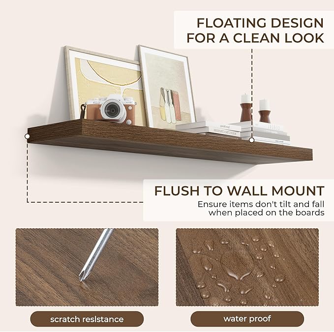 RICHFOCUS 48Inch Floating Shelves - Image 6