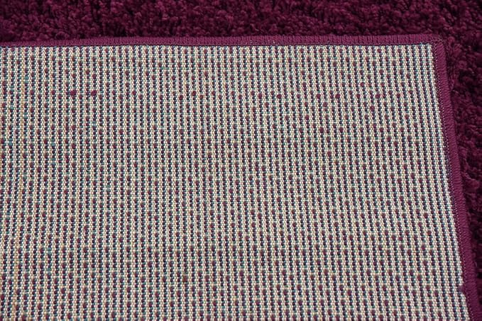 Unique Loom Solid Shag Collection Area Rug - Image 14