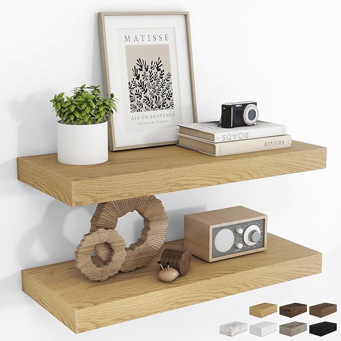 RICHFOCUS 24Inch Floating Shelves by Unknown