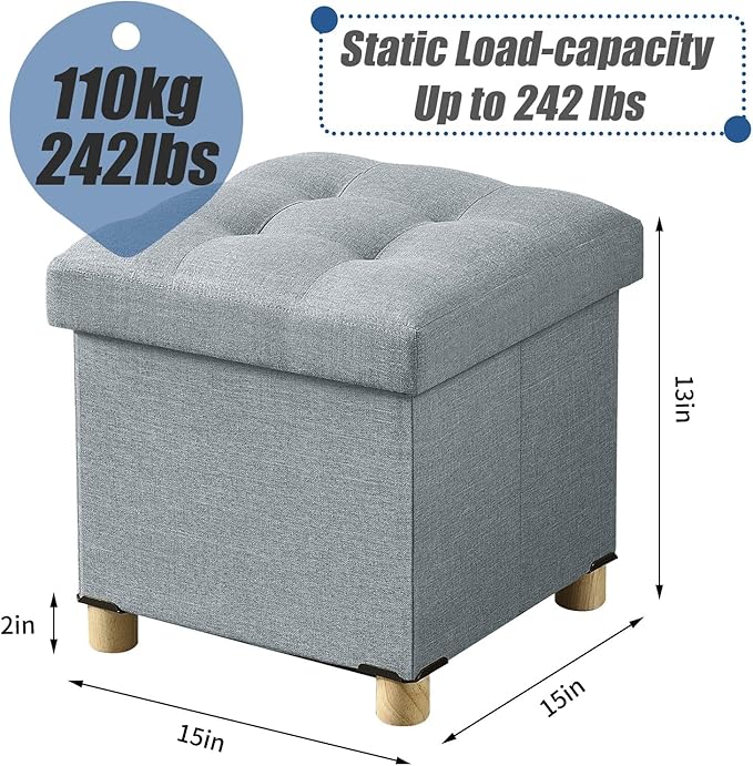 BRIAN & DANY 15 Inches Ottoman - Image 3