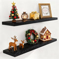 Fun Memories Floating Shelves for Wall, 48 x 9.3 Large Floating Shelf Wall by FunMemories