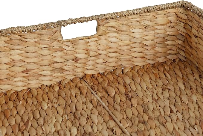 happimess BSK2015A Holden 30" Classic Costal Hand-Woven Hyacinth Wicker Under - Image 5