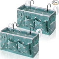 Kanrichu 2pcs Bedside Caddy Hanging Storage Bag, Organizer Baskets by KANRICHU