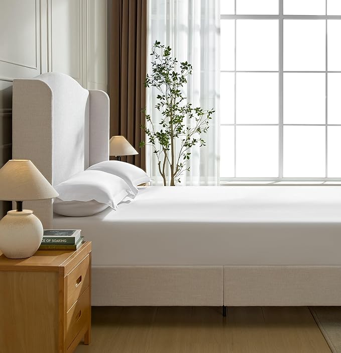 Queen Size Bed Frame with 54" Extra Tall Headboard - Image 7