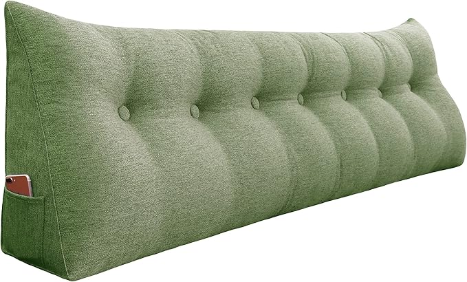 homecozy Wedge Headboard Pillow Dorm Room Reading Pillow Back Support - Image 2