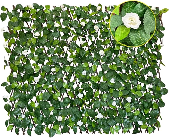BYBAG Expandable Faux Ivy Fence Privacy Screen by Unknown