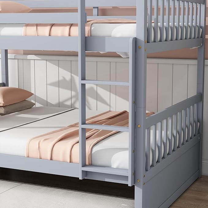Bellemave Full Over Full Bunk Bed - Image 5