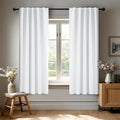 Deconovo Blackout Curtains, Thermal Insulated, W42 x L54 2 Panels, Back Tab by Deconovo