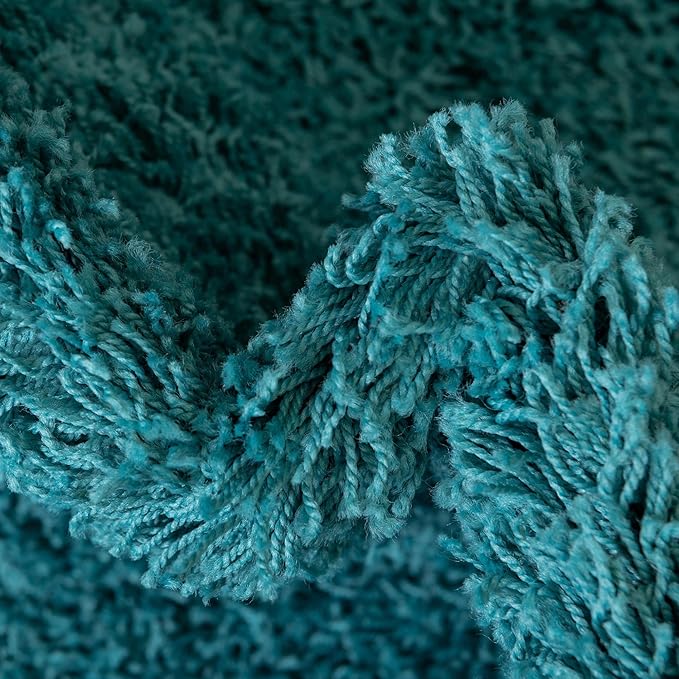 Unique Loom Solid Shag Collection Area Rug - Image 8